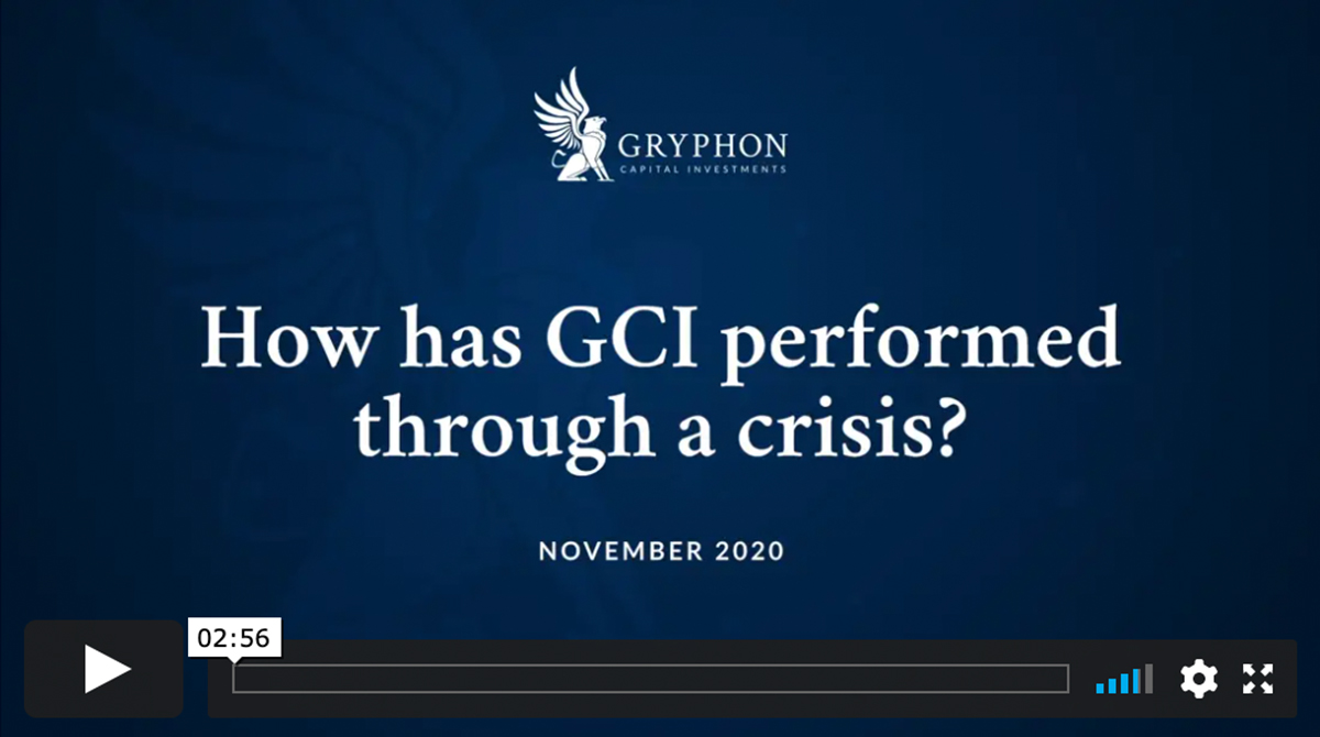 Gryphon Insights - GCI Performance Through a Crisis